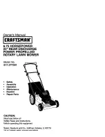 Craftsman 917.377391 Owner'S Manual preview