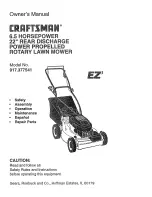 Предварительный просмотр 1 страницы Craftsman 917.377541 Owner'S Manual