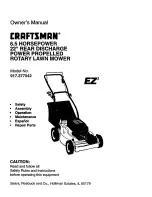 Craftsman 917.377542 Owner'S Manual preview