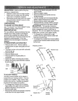 Preview for 14 page of Craftsman 917.377593 Owner'S Manual