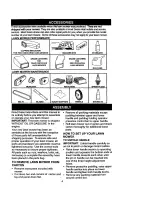 Предварительный просмотр 4 страницы Craftsman 917.377970 Owner'S Manual