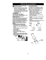 Предварительный просмотр 14 страницы Craftsman 917.377990 Owner'S Manual