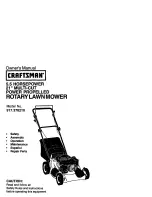 Предварительный просмотр 1 страницы Craftsman 917.378210 Owner'S Manual