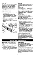 Preview for 13 page of Craftsman 917.378341 Owner'S Manual