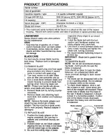 Preview for 11 page of Craftsman 917.378350 Owner'S Manual