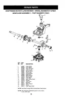 Preview for 35 page of Craftsman 917.378351 Owner'S Manual