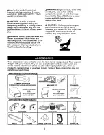 Предварительный просмотр 4 страницы Craftsman 917.378412 Owner'S Manual