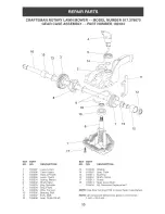 Preview for 35 page of Craftsman 917.378870 Owner'S Manual