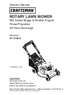 Craftsman 917.378910 Owner'S Manual preview