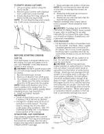 Предварительный просмотр 10 страницы Craftsman 917.378931 Owner'S Manual