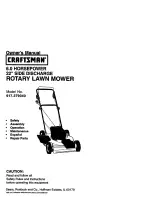 Craftsman 917.379040 Owner'S Manual preview