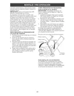 Предварительный просмотр 22 страницы Craftsman 917.379100 Owner'S Manual