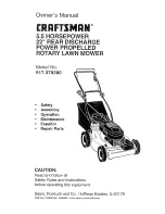 Craftsman 917.379380 Owner'S Manual предпросмотр