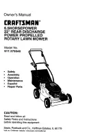 Craftsman 917.379540 Owner'S Manual preview