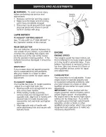 Предварительный просмотр 16 страницы Craftsman 917.379701 Owner'S Manual