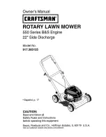 Craftsman 917.385125 Owner'S Manual предпросмотр