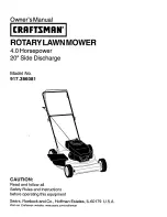 Craftsman 917.386081 Owner'S Manual предпросмотр