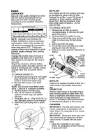 Preview for 14 page of Craftsman 917.386081 Owner'S Manual