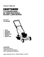 Craftsman 917.387203 Owner'S Manual preview