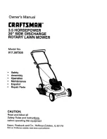 Craftsman 917.387205 Owner'S Manual preview