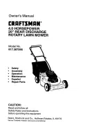 Preview for 1 page of Craftsman 917.387256 Owner'S Manual