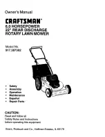 Craftsman 917.387302 Owner'S Manual preview