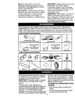 Preview for 4 page of Craftsman 917.38741 Owner'S Manual