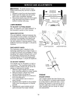 Предварительный просмотр 14 страницы Craftsman 917.387560 Owner'S Manual