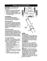 Preview for 14 page of Craftsman 917.387611 Owner'S Manual