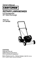 Craftsman 917.387630 Owner'S Manual preview