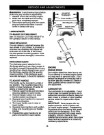 Preview for 14 page of Craftsman 917.387670 Owner'S Manual