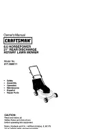 Craftsman 917.388011 Owner'S Manual preview