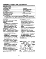 Предварительный просмотр 27 страницы Craftsman 917.388022 Owner'S Manual