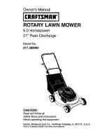 Craftsman 917.388060 Owner'S Manual preview