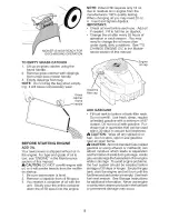 Предварительный просмотр 9 страницы Craftsman 917.388122 Owner'S Manual