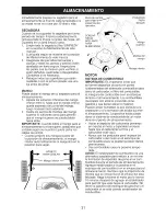 Предварительный просмотр 31 страницы Craftsman 917.388193 Owner'S Manual