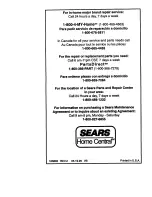 Preview for 24 page of Craftsman 917.388300 Owner'S Manual