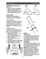 Preview for 14 page of Craftsman 917.388512 Owner'S Manual