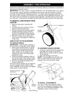 Предварительный просмотр 6 страницы Craftsman 917.388571 Owner'S Manual