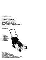 Craftsman 917.388611 Owner'S Manual предпросмотр