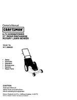 Preview for 1 page of Craftsman 917.38862 Owner'S Manual