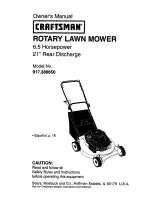 Предварительный просмотр 1 страницы Craftsman 917.388650 Owner'S Manual