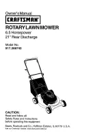 Craftsman 917.388742 Owner'S Manual preview