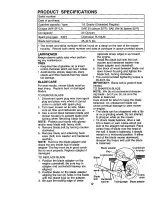 Preview for 12 page of Craftsman 917.388751 Owner'S Manual