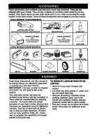 Предварительный просмотр 4 страницы Craftsman 917.389270 Owner'S Manual