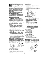 Предварительный просмотр 7 страницы Craftsman 917.389390 Owner'S Manual