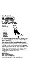 Craftsman 917.389510 Owner'S Manual preview