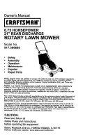 Craftsman 917.389680 Owner'S Manual preview