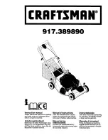 Craftsman 917.389890 Instruction Manual preview