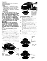 Preview for 10 page of Craftsman 917.773702 Owner'S Manual